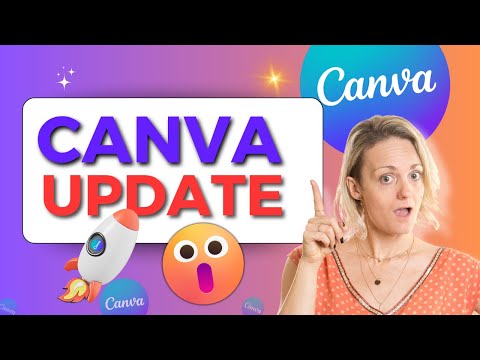 NEU in Canva! 😱 Diese 6 neuen Funktionen musst du kennen! 🔥 Canva World Tour