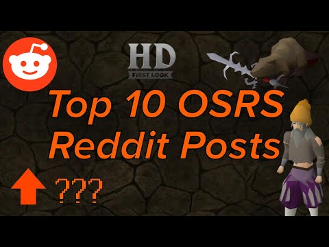 Runescape's Top 10 All Time Reddit Posts