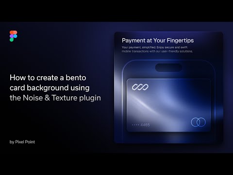 How to Create a Cool Bento Card Background in Figma