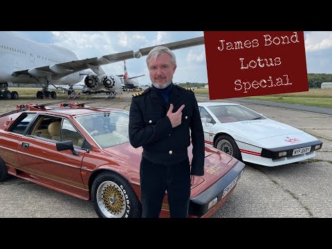 James Bond Lotus Special at the Top Gear Test Track