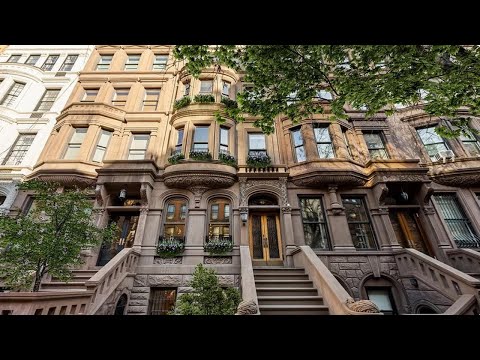 TOURING an OPULENT NYC BROWNSTONE w an INDOOR POOL w RYAN SERHANT |45 W 70th St| SERHANT. Signature