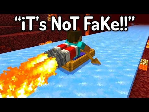 The STUPIDEST FAKE Minecraft Speedruns of 2025