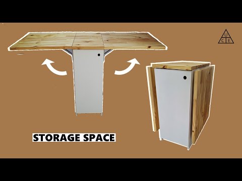 Perfect table for small spaces | DIY