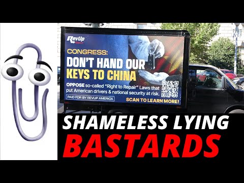 they put this on billboards: "FIXING YOUR CAR HELPS IRAN & NORTH KOREA" 🤦‍♂️