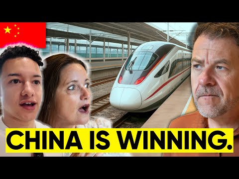 🇨🇳 FIRST TIME on the WORLDS FASTEST TRAIN... it's in China 🇨🇳