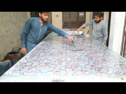 HOW TO MAKE FIBER SHEET #fiberglasssheet #fiberglass #homedesign