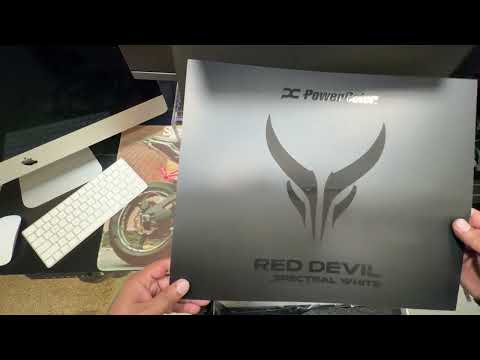 powercolor RX9070XT RED DEVIL SPECTRAL WHITE AKA WHITE DEVIL UNBOXING AND PRICING$$$