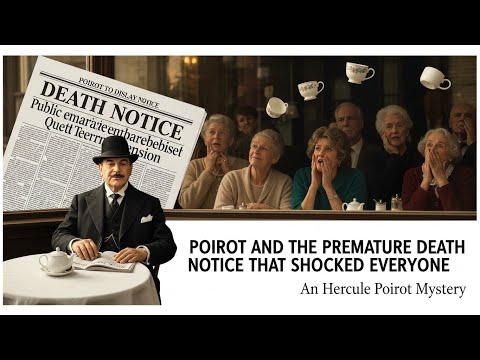 Poirot and the Premature Death Notice That Shocked Everyone — An Hercule Poirot Mystery”
