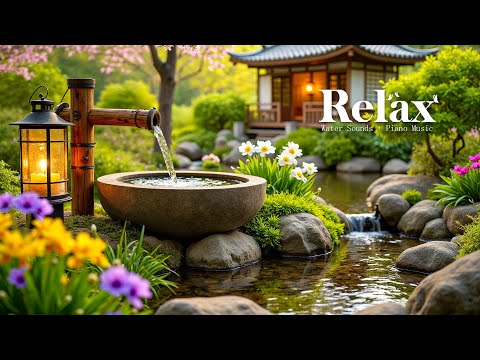 Relaxing Music + Water Sounds 🌿 Deep Sleep Music for Calm Mind, Spa Ambience, Yoga & Insomnia Relief