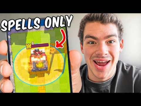 Can You Beat Clash Royale Using Only Spells?