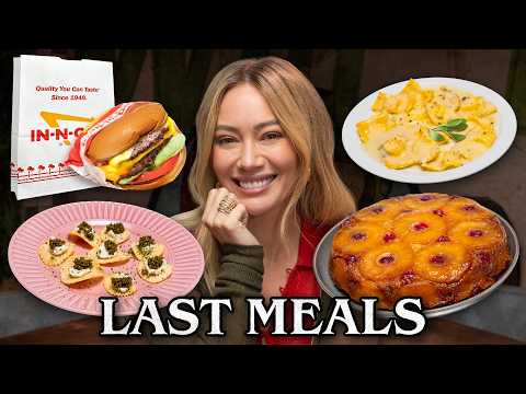 Hilary Duff Eats Her Last Meal