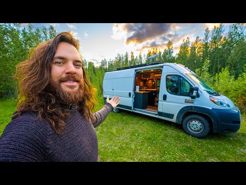 Van Camping in ALASKA (I MADE IT!)