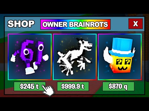 Steal A Brainrot, But You Can Buy OWNER Brainrots