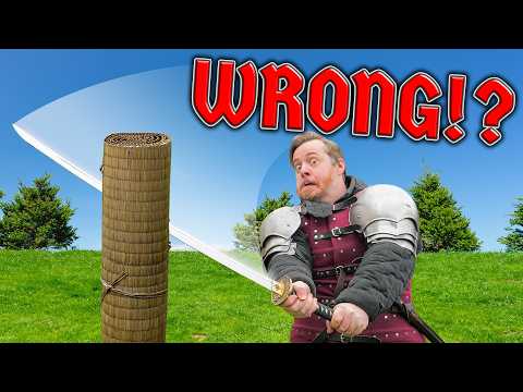 That's NOT how you cut with a KATANA!?!