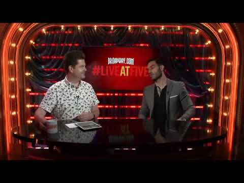 ramin karimloo being the king of chaos for 20 minutes straight