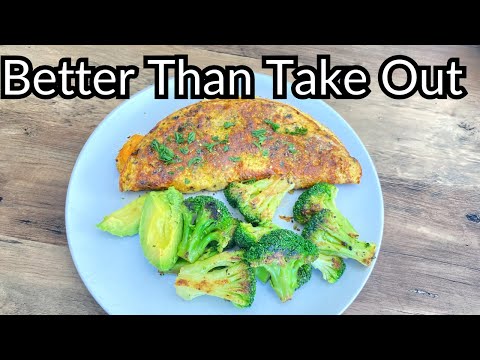 Easy High Protein Breakfast Recipe I Vegetarian Omelette | Easy Vegetarian Recipes