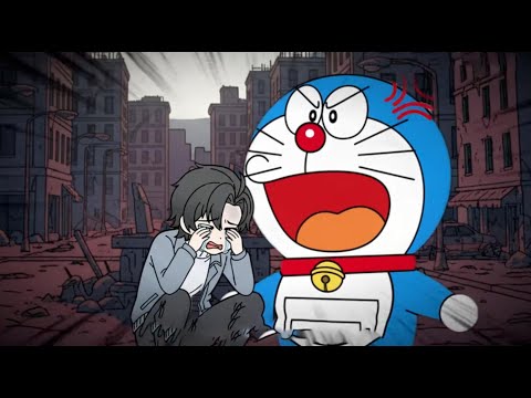 规则说禁止机器猫面前发出任何声音，可你却跑到他面前哭了起来，当所有人以为你必死无疑时，机器猫却反手摸着你的脑袋。