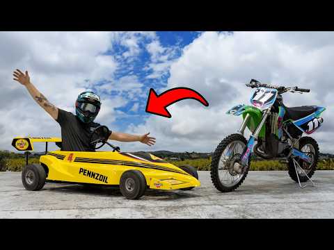 Ultimate 2 Stroke Sleeper Go Kart Build!