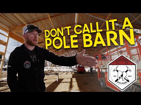 BIGGEST Building - LOWEST Cost - Post Framing with RR Buildings!