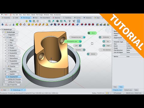 [Tutorial] Ondsel/FreeCAD VariableSet use for parametric design.