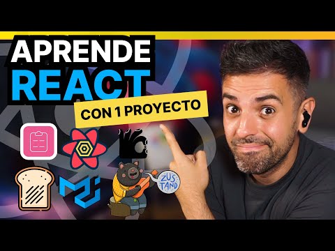 REACT JS TUTORIAL From Scratch | Build an app step by step | React Query, Zustand, Wouter