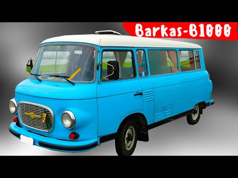 Какие конструкторские решения отбросили конкурентов немецкого автомобиля Barkas B1000 далеко назад