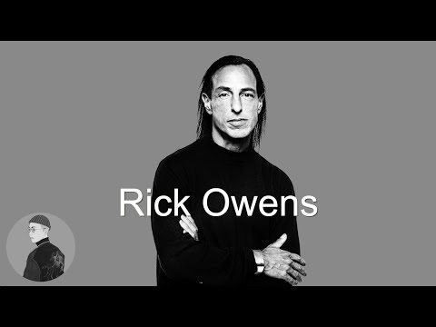 人物介紹 #12 | Rick Owens |在時裝秀上露鳥的原因居然十分溫馨？！| Watson’s Closet