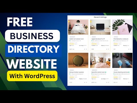 Create A FREE Business Directory Website With WordPress in Minutes