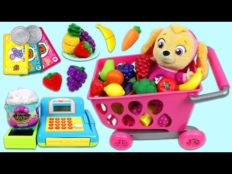 Let's Go Healthy Grocery Shopping With The Paw Patrol!