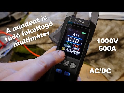 Nézzük milyen a kínai DC lakatfogó multiméter - FNIRSI DMC-100