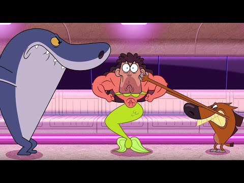 Зиг и Шарко | Новый сезон 3 - Мышцы Русалки | русский мультфильм | дети видео | мультфильмы |