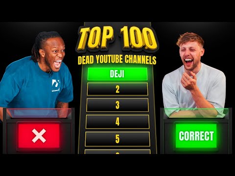 SIDEMEN GUESS THE TOP 100...