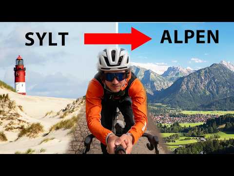 Per Fahrrad durch Deutschland: (1.200km) Solo-Bikepacking