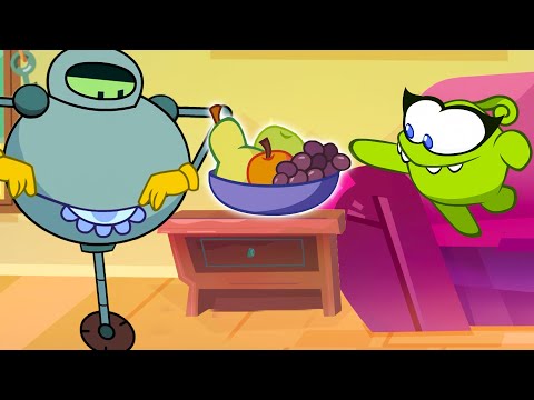 집안일 로봇 | Robo Butler + | 옴놈 30분 연속보기 | 옴놈 | Om nom | 어린이 만화 | 문복키즈 | Moonbug Kids 인기만화
