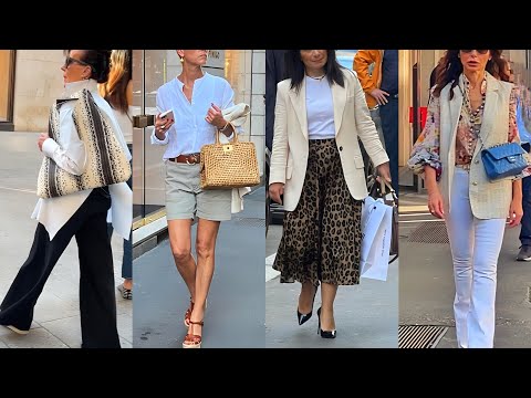 EUROPEAN STREET STYLE MAY 2025 ☀️ ITALY NEW SUMMER FASHION || LUXURY OLD MONEY OUTFITS TRENDS