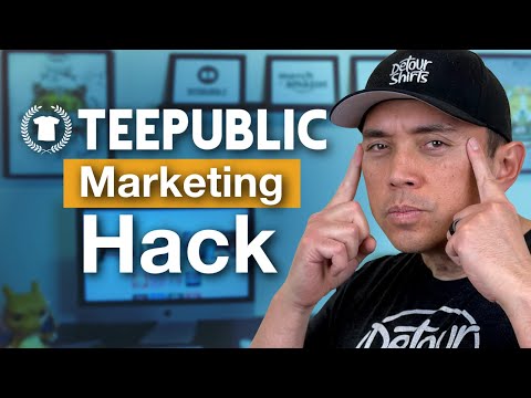 Create AMAZING social media posts for TeePublic! Get more views!