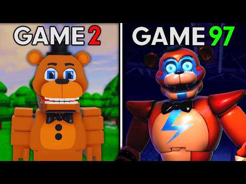 I Played 100 FNAF Roblox Games