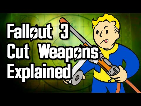 Every Fallout 3 Cut Weapon Explained