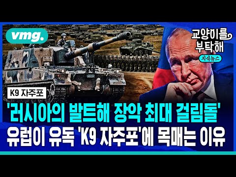 [지식뉴스] '러시아의 발트 해 장악 최대 걸림돌'...유럽이 유독 'K9 자주포'에 목매는 이유 (ft. 김태훈 SBS 국방전문기자) / SBS / 교양이를 부탁해