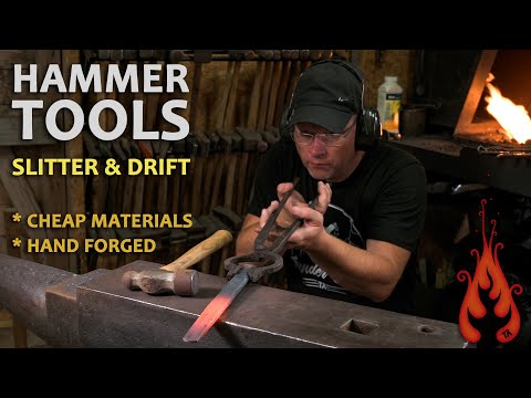 Blacksmithing - A Beginners Guide: Making Basic Hammer Tools by Hand