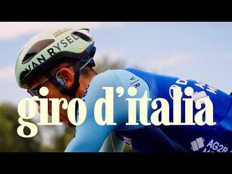 spending the day with a world tour cycling team at the Giro D'Italia