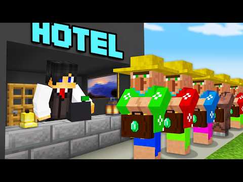 Minecraft, But I Open a Hotel!