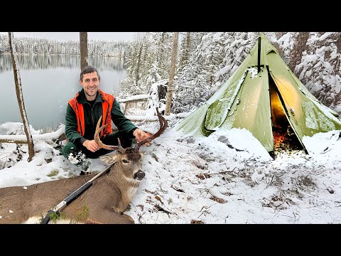 72 Hours Camping, Fishing, and Hunting During a Blizzard