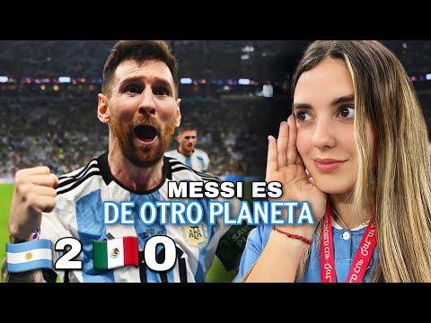 Argentina 2 - Mexico 0 | Reaction from the stadium in Qatar ⚽️ *2022 World Cup*