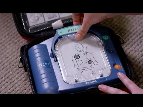 Philips HeartStart Home Defibrillator AED Demonstration Video