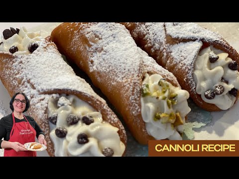 Cannoli Recipe | Cannoli Siciliani | How to make Cannoli at home