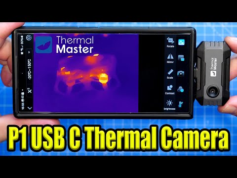 Thermal Master P1 USB C Thermal Camera Review - Just $130 Right Now!