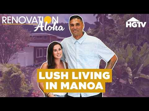 Lush Living and Waterfalls in Manoa - Full Episode Recap | Renovation Aloha | HGTV