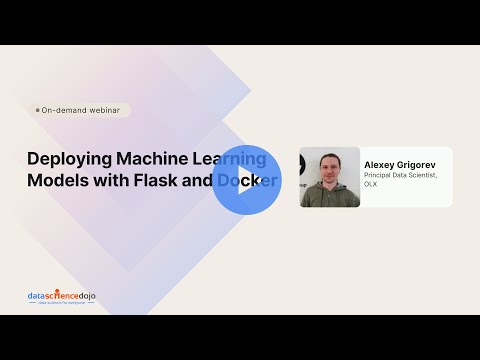 ML Models Deployment with Flask and Docker | Machine Learning | Community Webinar