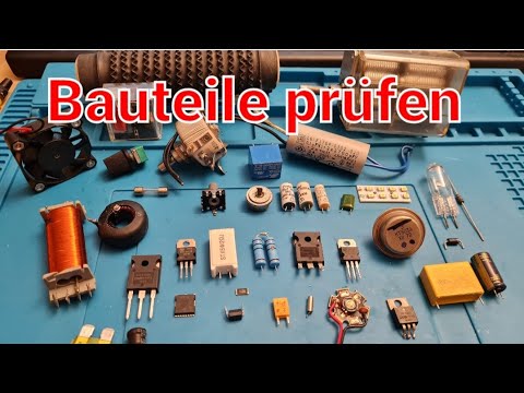 Bauteile einfach testen - Transistoren, Dioden, Widerstände...